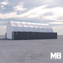 40’ x 60’ Container Shelter-1