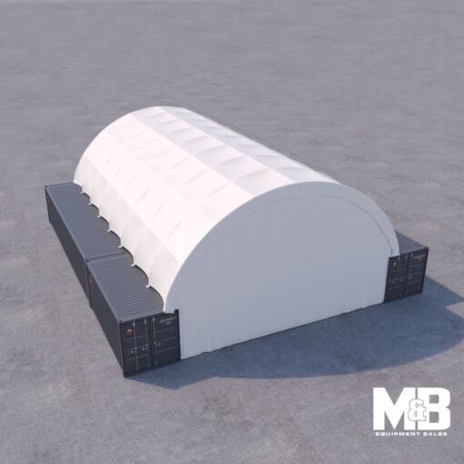 40’ x 60’ Container Shelter-2