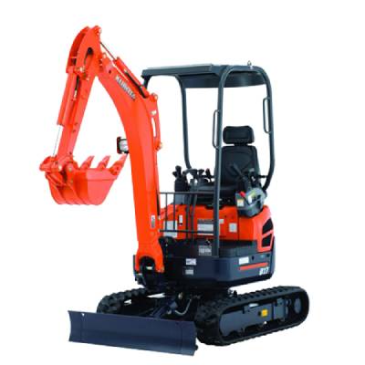 KUBOTA U17 Compact Excavator w/ 12” Tooth Bucket Rental