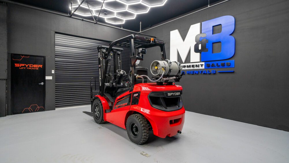 2025 Spyder 35P Forklift – 7,700 LB (LPG)