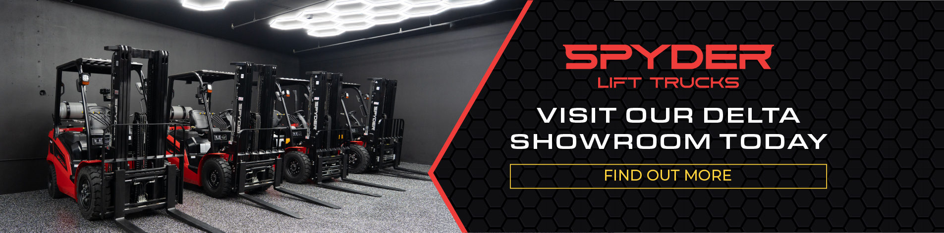 Spyder Lift Trucks — Visit our Delta showroom