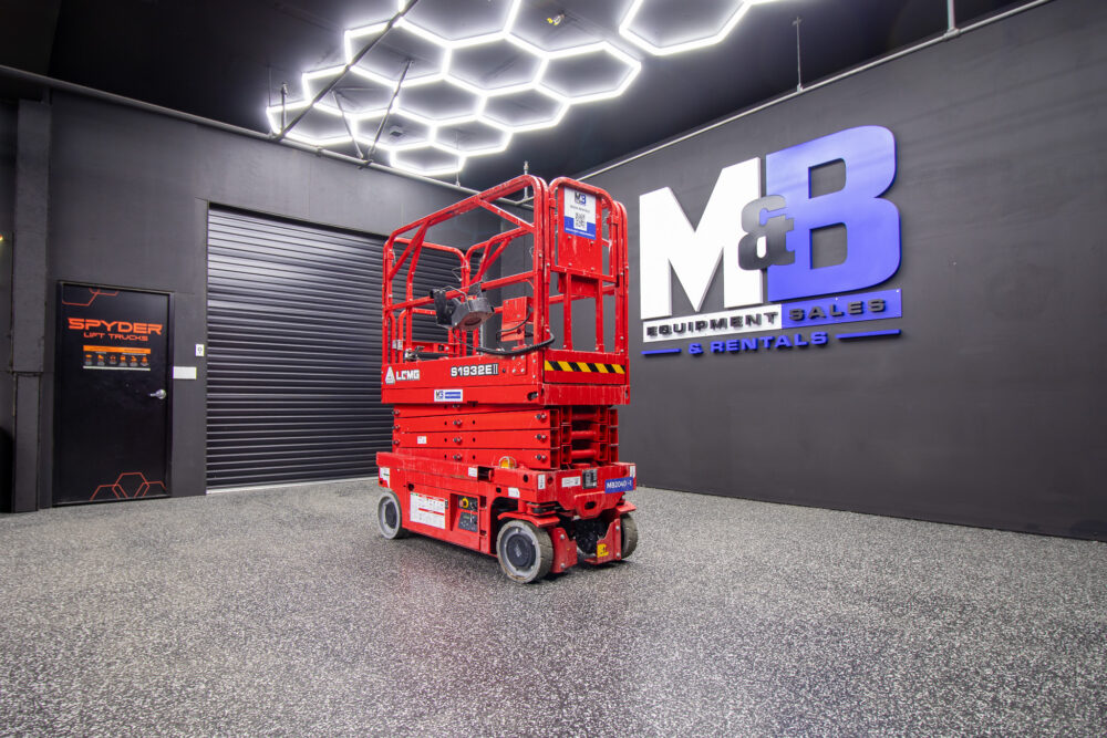 M&B Equipment Sales & Rentals | LGMG 19' Scissor Lift