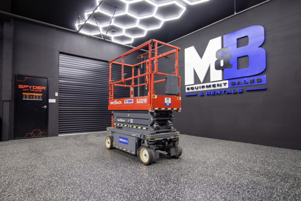 M&B Equipment | 19ft Skyjack Electric Scissor Lift For Sale