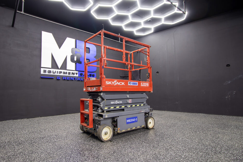 M&B Equipment | 19ft Skyjack Electric Scissor Lift For Sale