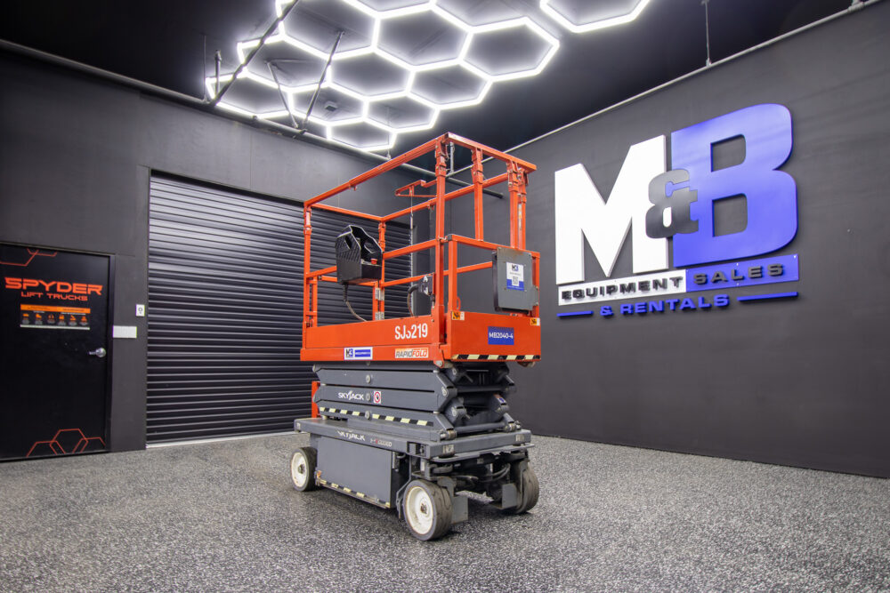 M&B Equipment | 19ft Skyjack Electric Scissor Lift For Sale