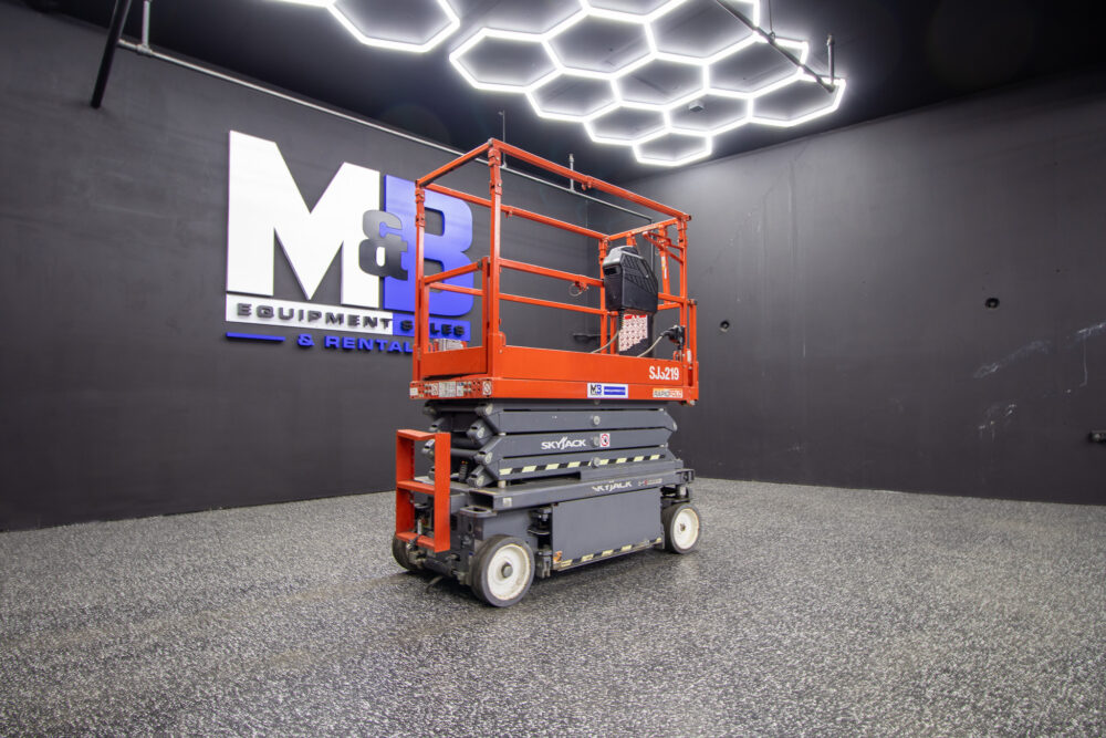 M&B Equipment | 19ft Skyjack Electric Scissor Lift For Sale