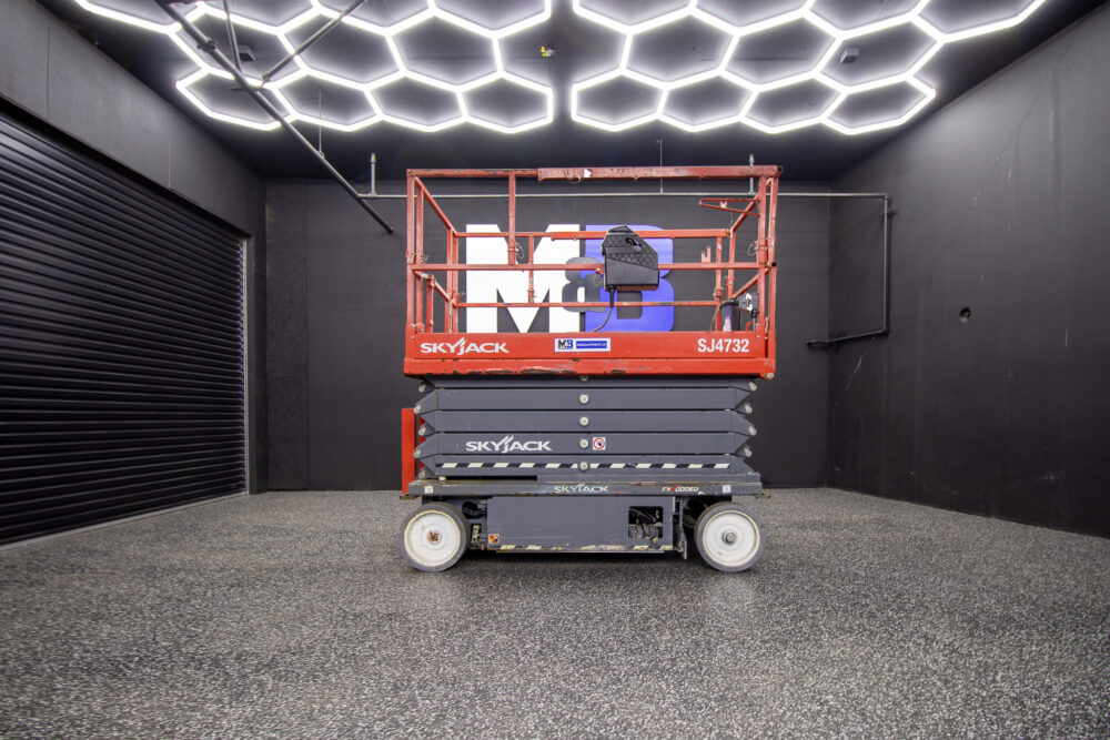 M&B Equipment | 32ft Skyjack Electric Scissor Lift For Sale