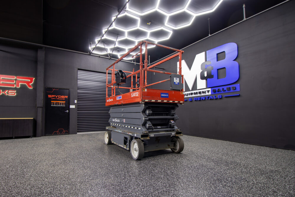 M&B Equipment | 32ft Skyjack Electric Scissor Lift For Sale