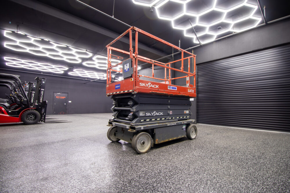 M&B Equipment | 32ft Skyjack Electric Scissor Lift For Sale