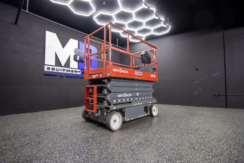 M&B Equipment | 32ft Skyjack Electric Scissor Lift For Sale
